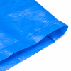 HDPE material flat bag 20my blue size 400 x 600 mm