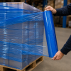 Wrapping film blue 23my 500mm x 300m
