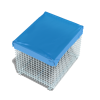 LDPE speedcover 35my blauw formaat 21 + 19 = 40 x 58 cm