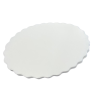 Meat saver papier ovaaltjes formaat 112 x 145 mm (Wit)