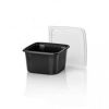 PP Deksels voor Pondsbakken formaat 114 x 114 x 58 mm (Transparant)