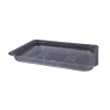 PP bakjes (M-25) formaat 260 x 190 x 25 mm (Transparant)