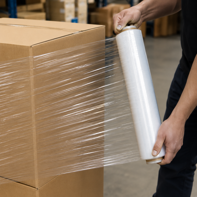 Wrapping film 17my 500mm x 300m