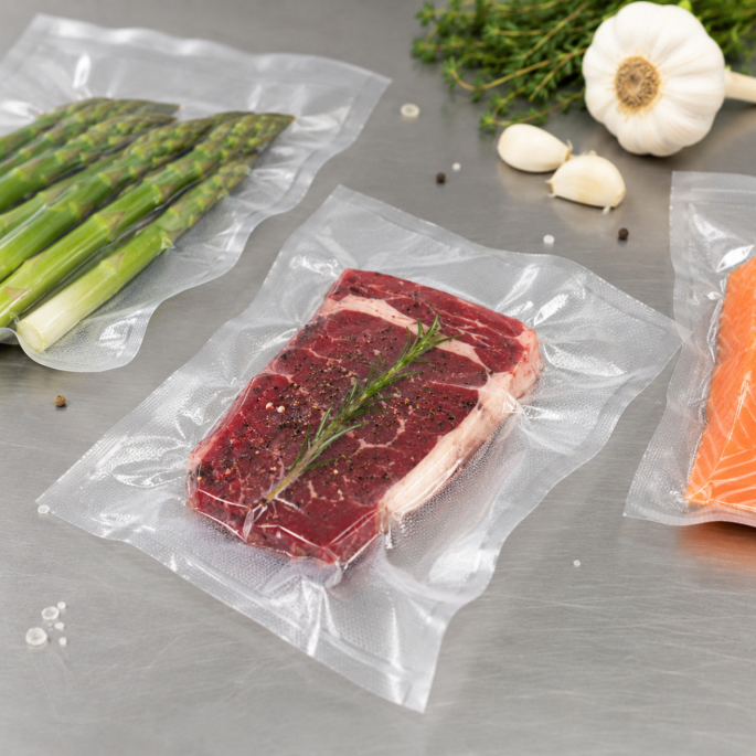 Vacuum bag side seal 90 my - Various sizes