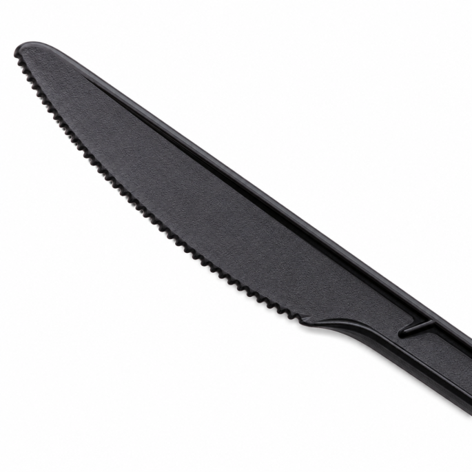 Knife anthracite PP 187mm