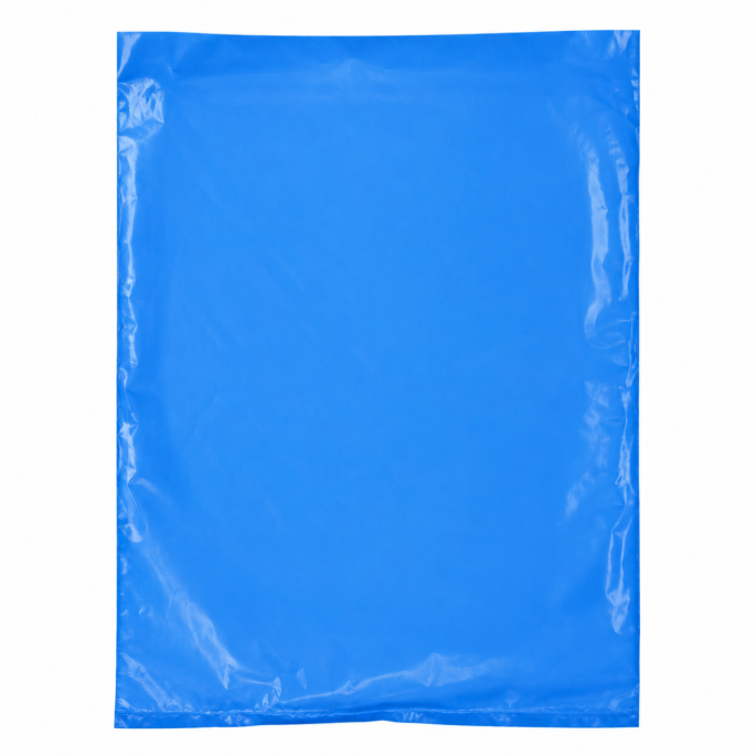 MDPE zak 20my blauw