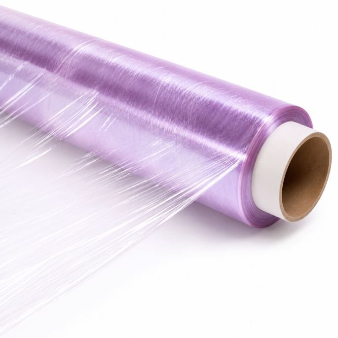 PVC cling folie 8my paars