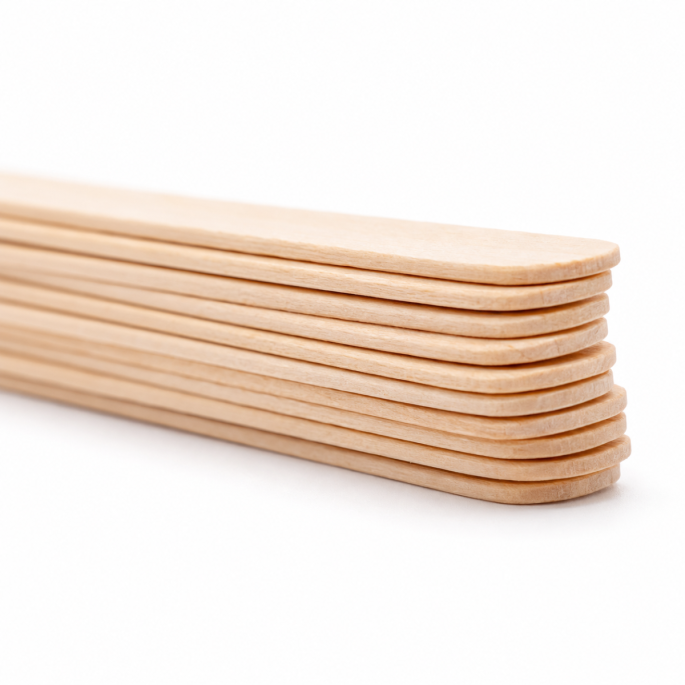 Stirring sticks wood size 140 mm