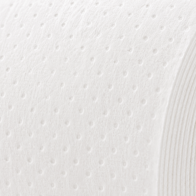 Mini poetspapier coreless cellulose 1L wit