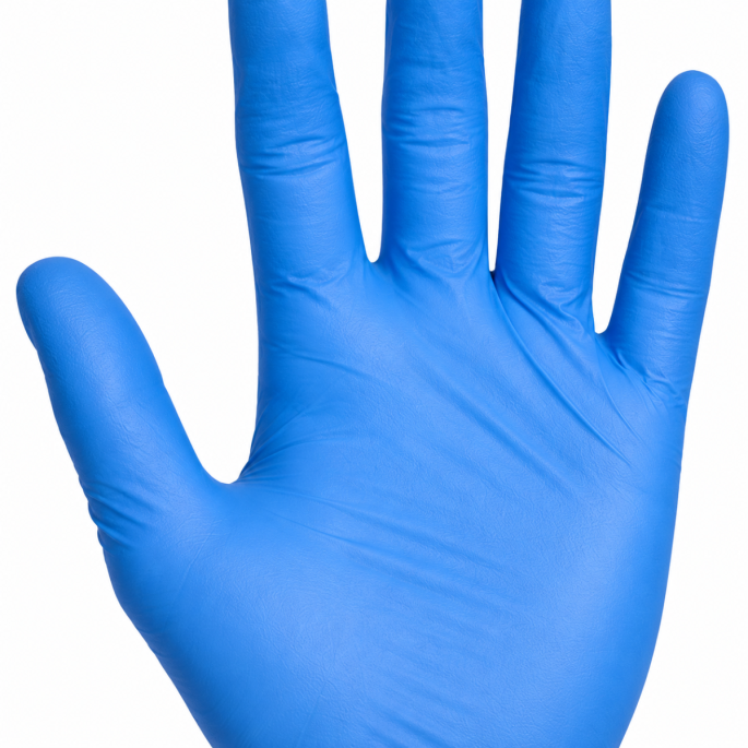 Gloves ultra sensitive nitrile blue various sizes
