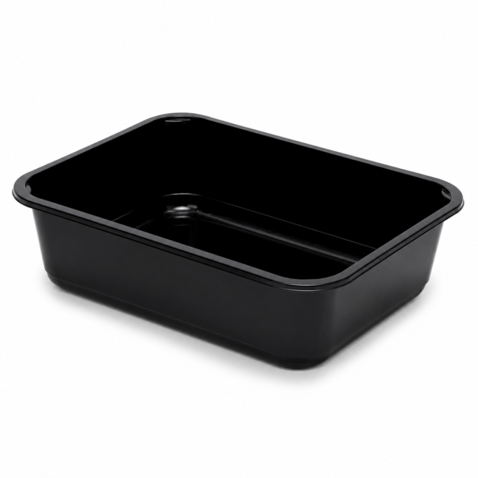 PP Schalen H320-serie 3.300 cc zwart