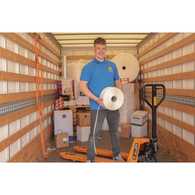 Polyester omsnoeringsband WG formaat 13 mm x 1100 m