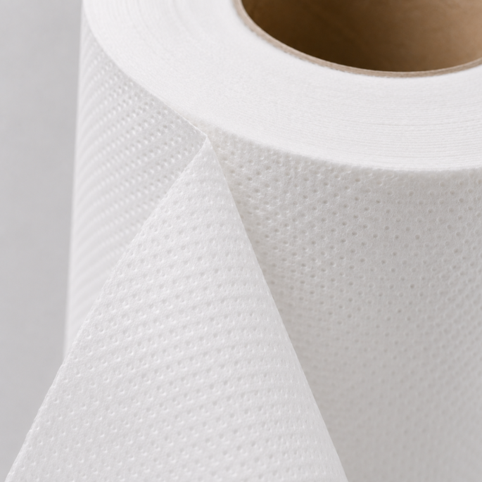 Toiletpapier 100% cellulose 2L wit