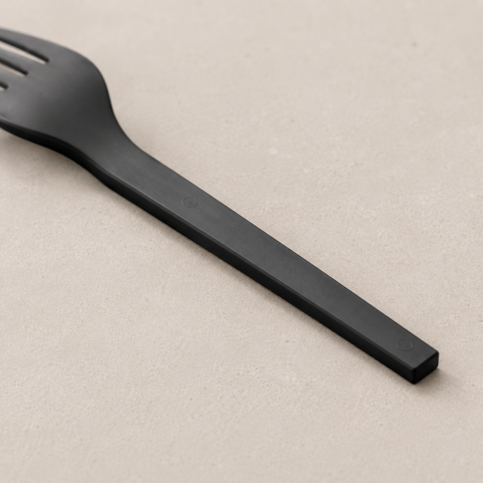 Fork anthracite PP 182mm