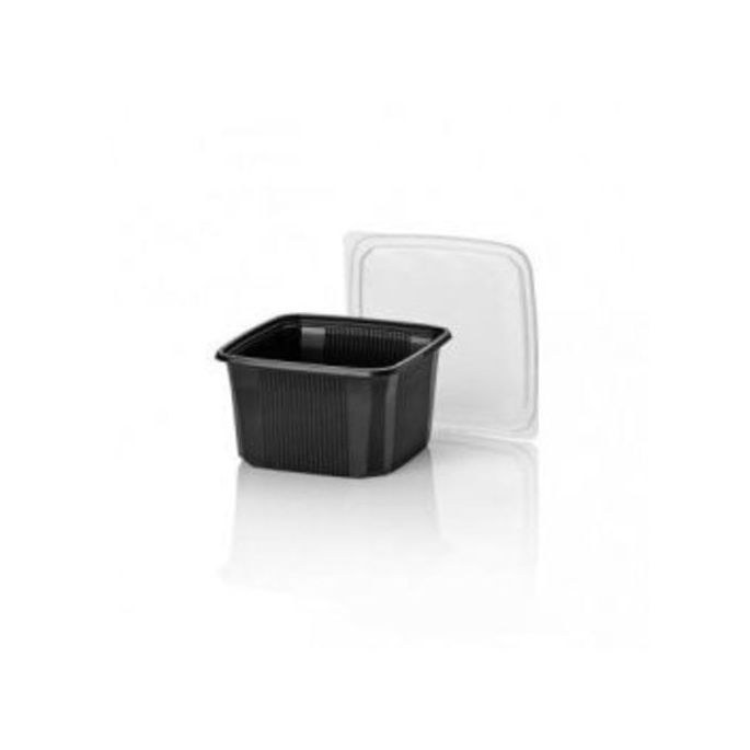PP Deksels voor Pondsbakken formaat 114 x 114 x 58 mm (Transparant)