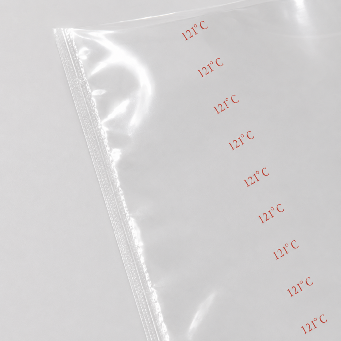 Vacuum side seal cooking pouch - Various formats