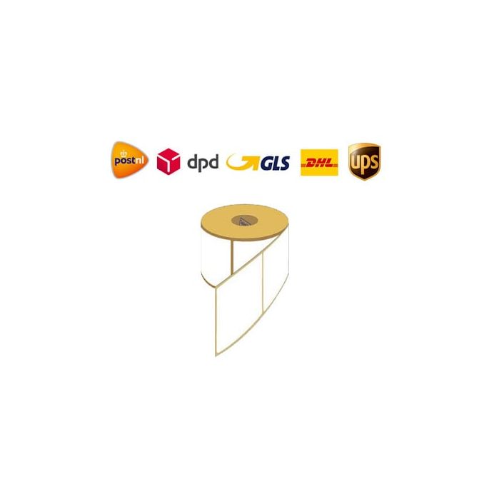 Verzendlabel kern 25 mm formaat 102 x 150 mm