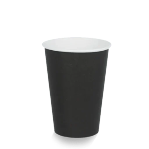 Enkelwandige koffie beker 'zwart'