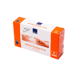 Handschoenen ultra sensitive nitril blauw