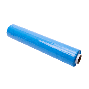 Handwikkelfolie 23my 500 mm x 300 m blauw