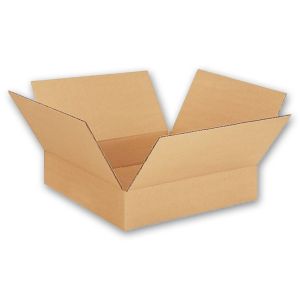 Amerikaanse vouwdozen CB golf karton formaat 400 x 300 x 150 mm (Bruin)